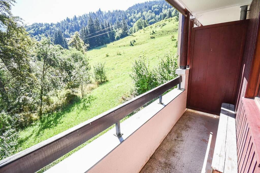 Les Cimes, Chaleureux Studio 4 Pers, 50M Du Telecabine, Vue Degagee Sur Les Pistes, Draps Non Compris Saint-Jean-d'Aulps Exterior photo