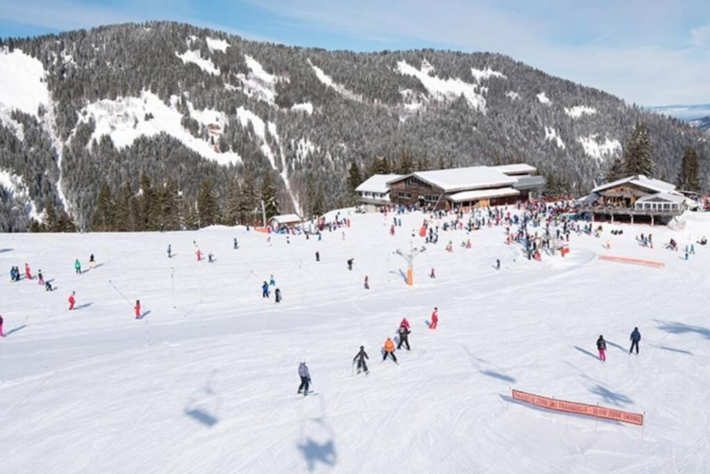 Les Cimes, Chaleureux Studio 4 Pers, 50M Du Telecabine, Vue Degagee Sur Les Pistes, Draps Non Compris Saint-Jean-d'Aulps Exterior photo