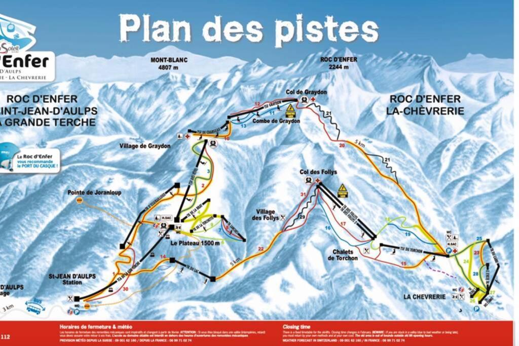 Les Cimes, Chaleureux Studio 4 Pers, 50M Du Telecabine, Vue Degagee Sur Les Pistes, Draps Non Compris Saint-Jean-d'Aulps Exterior photo